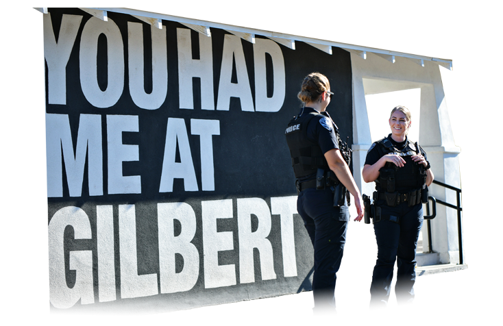 Gilbert Police Department 30x30 Pledge