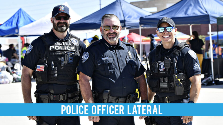 Gilbert Police is now hiring police lateral