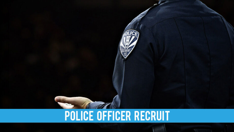 Become a police officer recruit